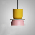 Pendant Light in yellow and pink, size small