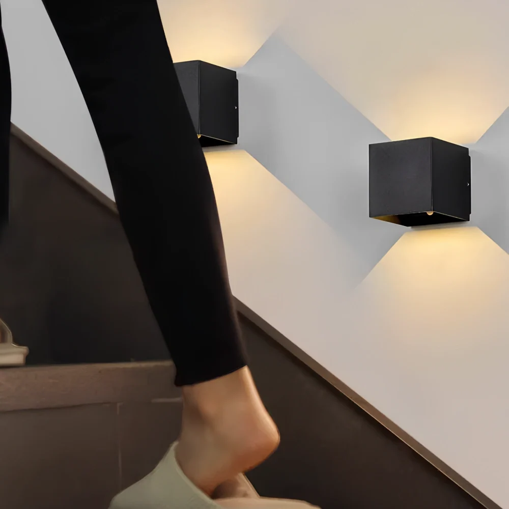 Up Down Cube Wall Light, view 26