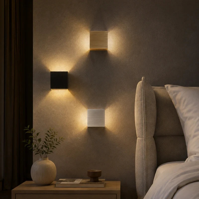 Up Down Cube Wall Light, view 31