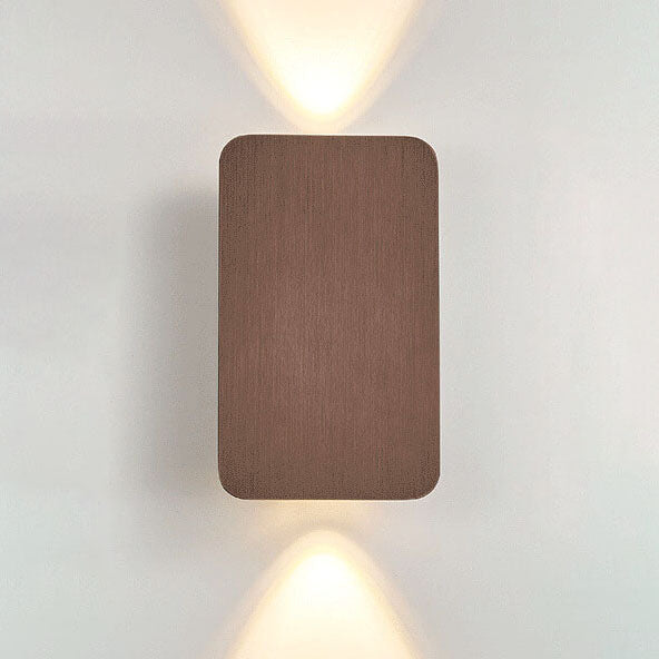 Up and Down Wall Sconce in coffee