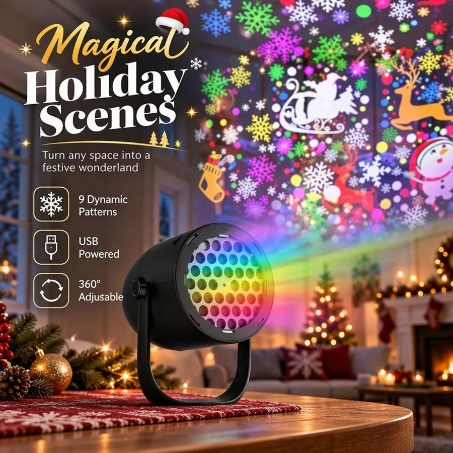 USB Christmas Projector Light, view 1