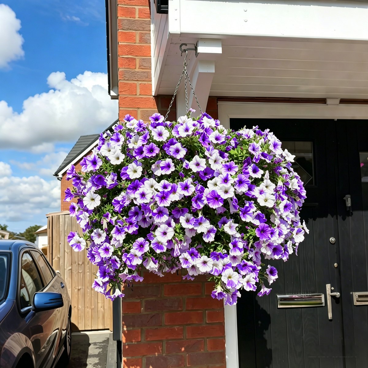 UV Resistant Artificial Petunias, view 3