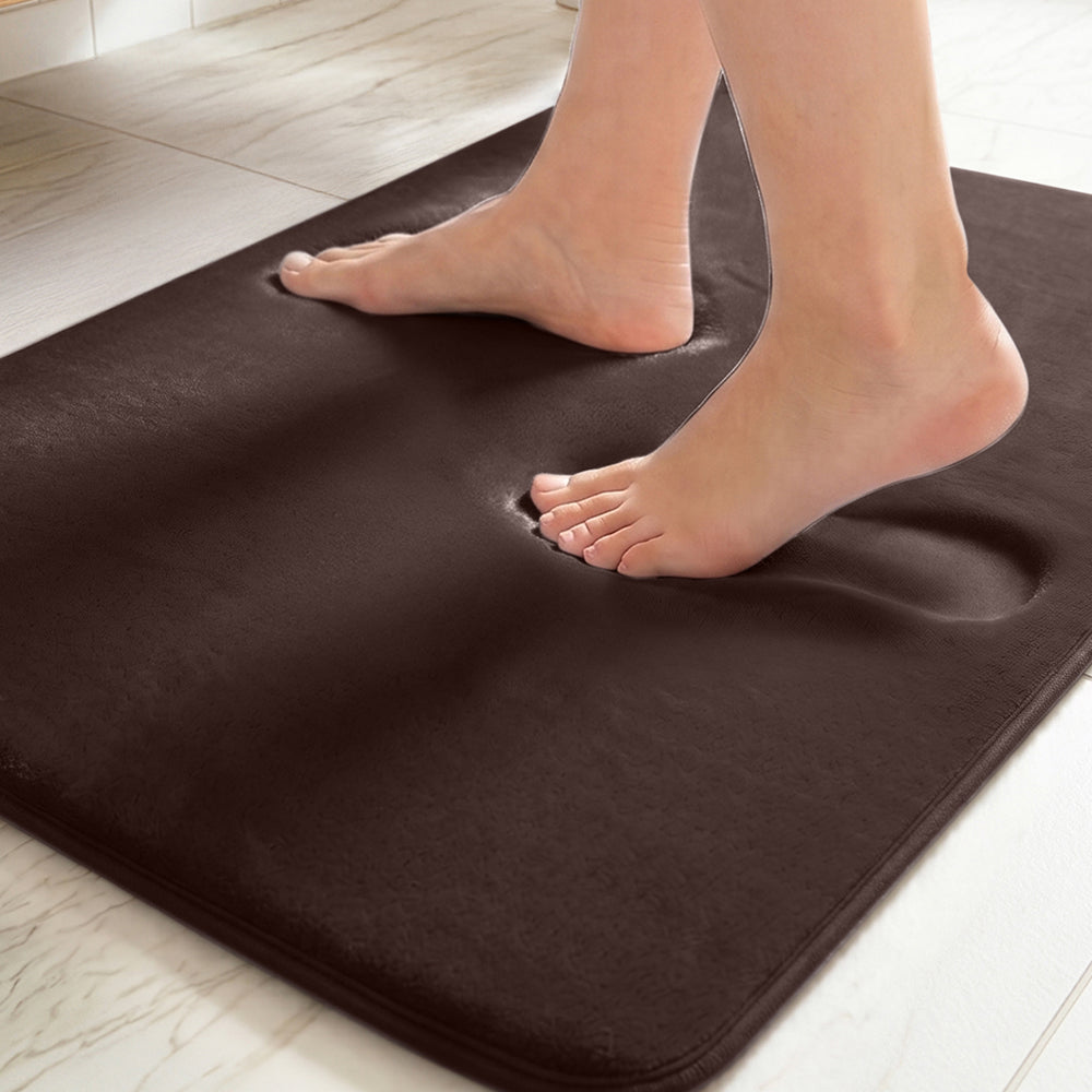 Velvet Memory Foam Bath Mat, view 5
