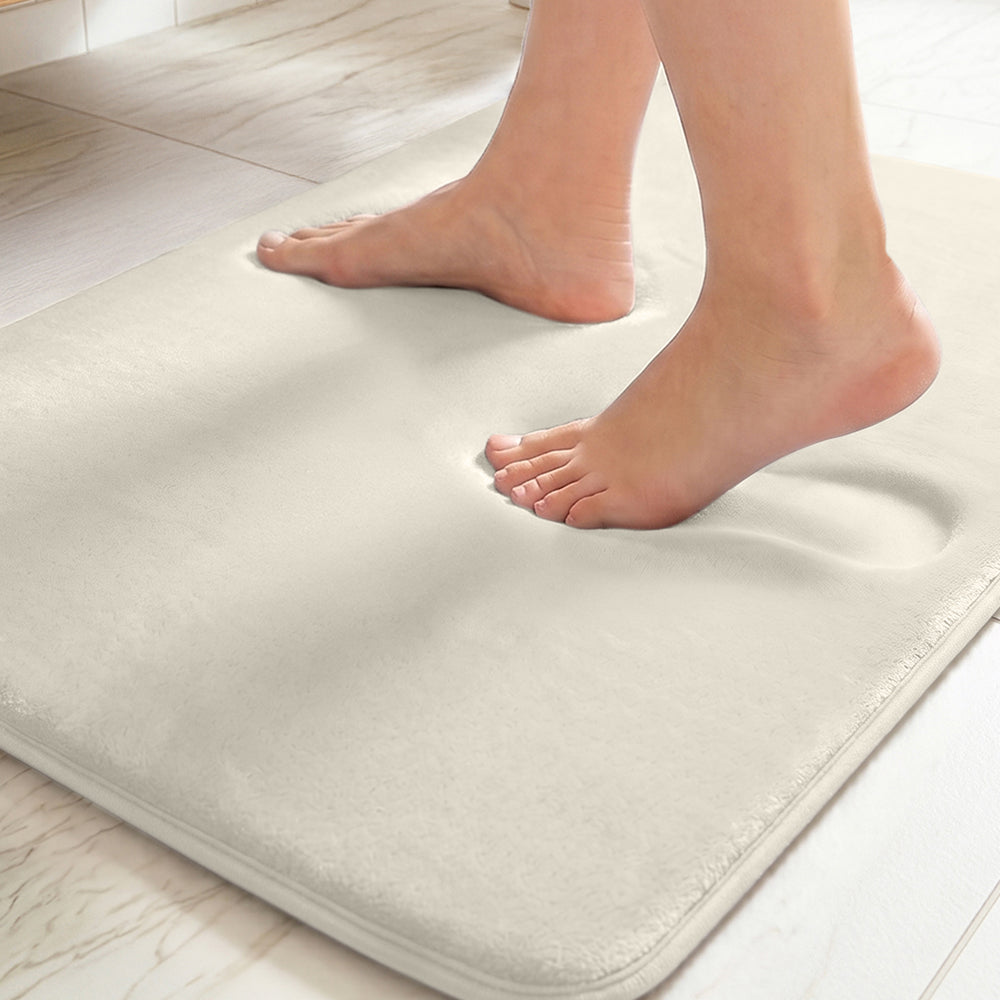 Velvet Memory Foam Bath Mat, view 6