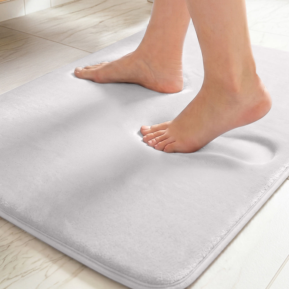 Velvet Memory Foam Bath Mat, view 8