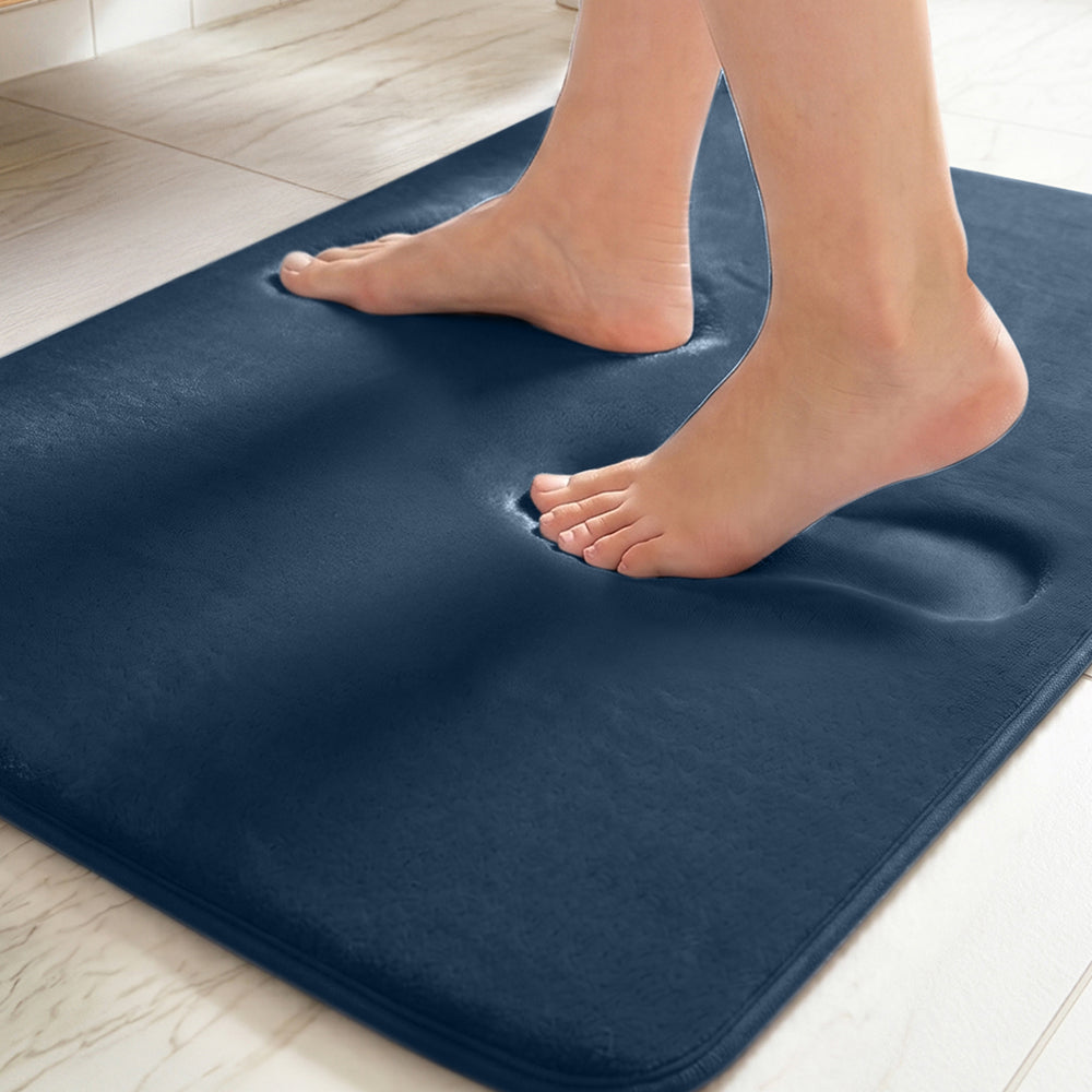 Velvet Memory Foam Bath Mat, view 9