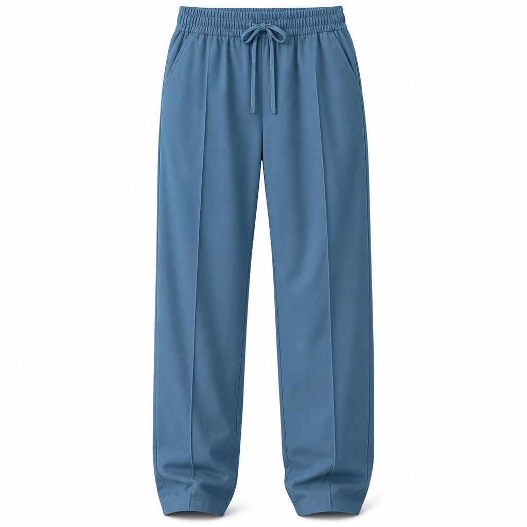 Waffle Knit Drawstring Pants, view 2