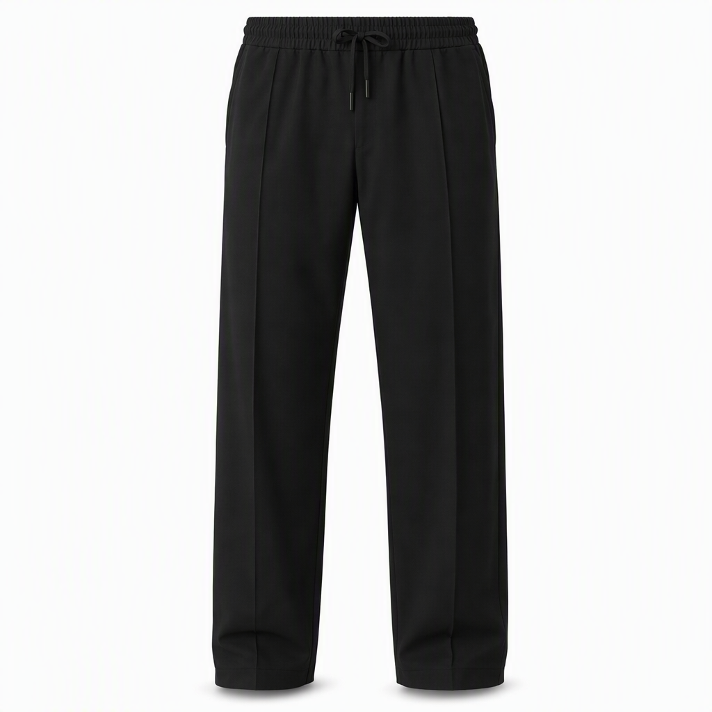 Waffle Knit Drawstring Pants, view 3