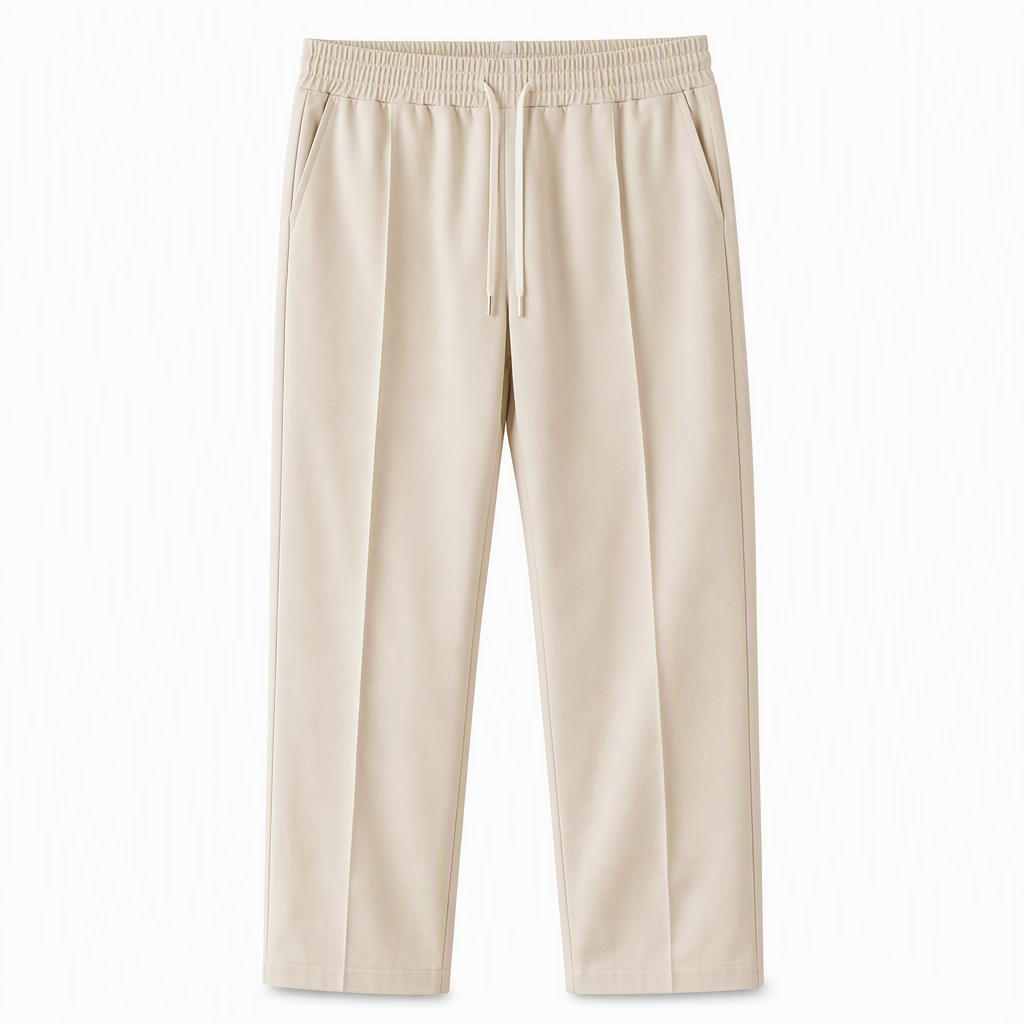Waffle Knit Drawstring Pants, view 7
