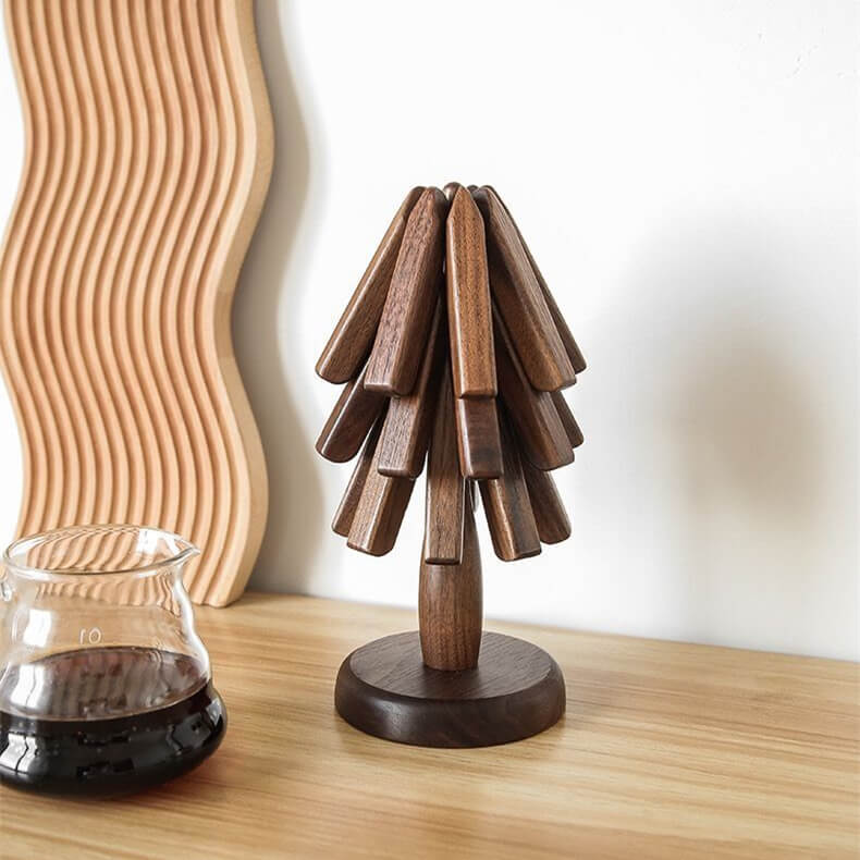 Walnut Tree Trivet Set, view 2