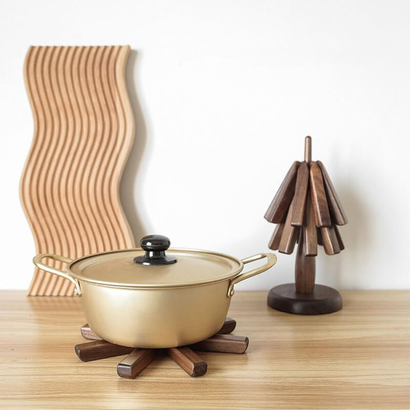 Walnut Tree Trivet Set, view 7