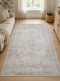 Washable Cream Medallion Rug, main photo