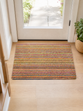 Washable Striped Indoor Doormat, main photo
