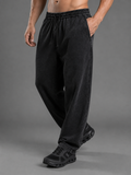 Washed Wide Leg Sweatpants, view 2