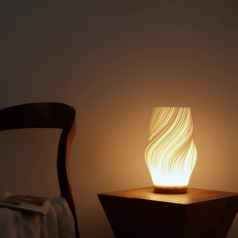 Wave Shade Table Lamp, view 5