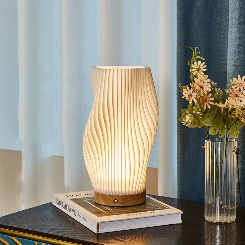 Wave Shade Table Lamp, view 7