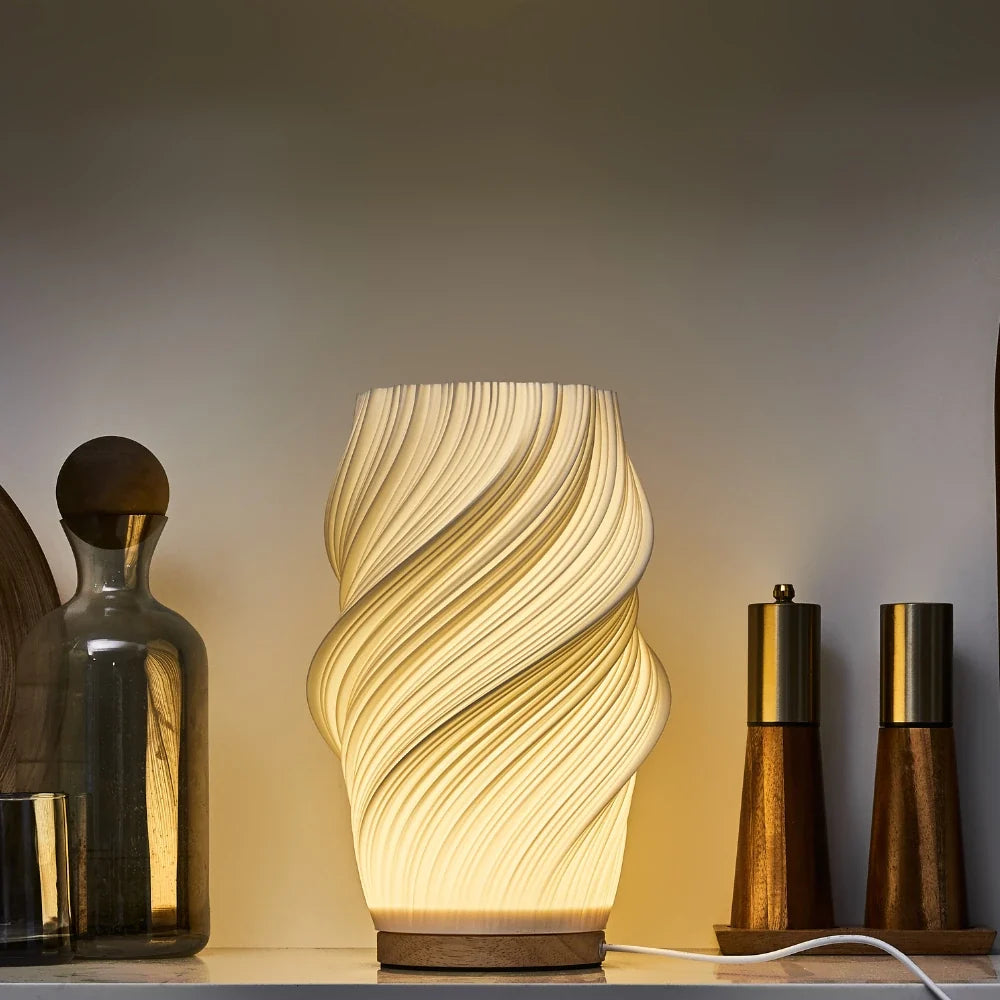 Wave Shade Table Lamp, view 9