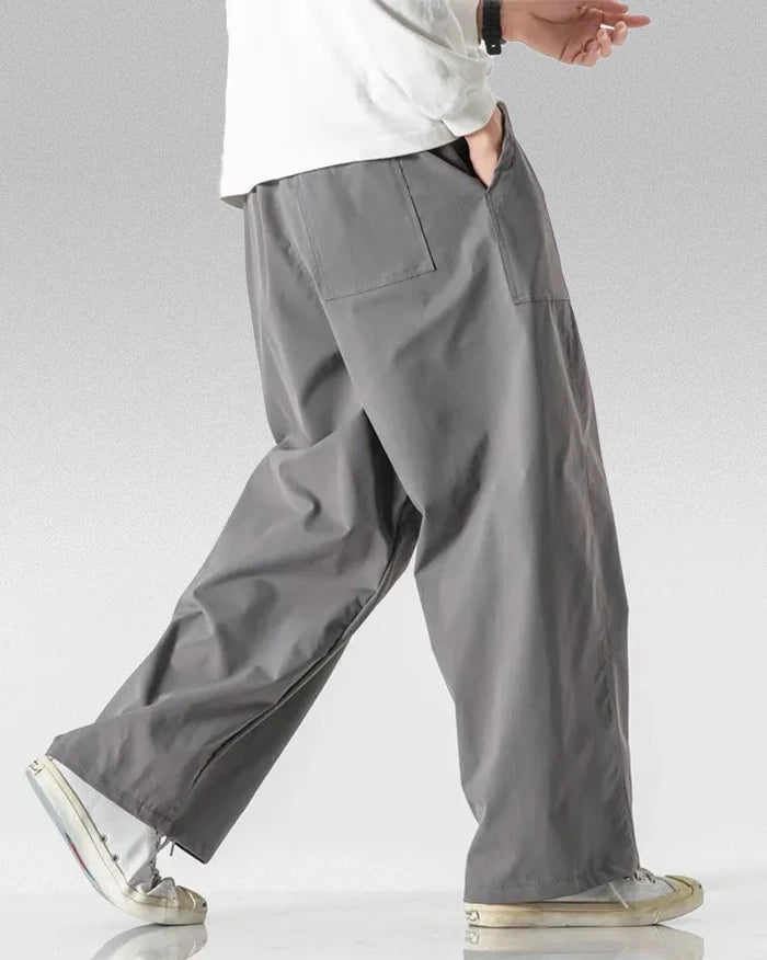 Wide Leg Hakama Pants, view 1