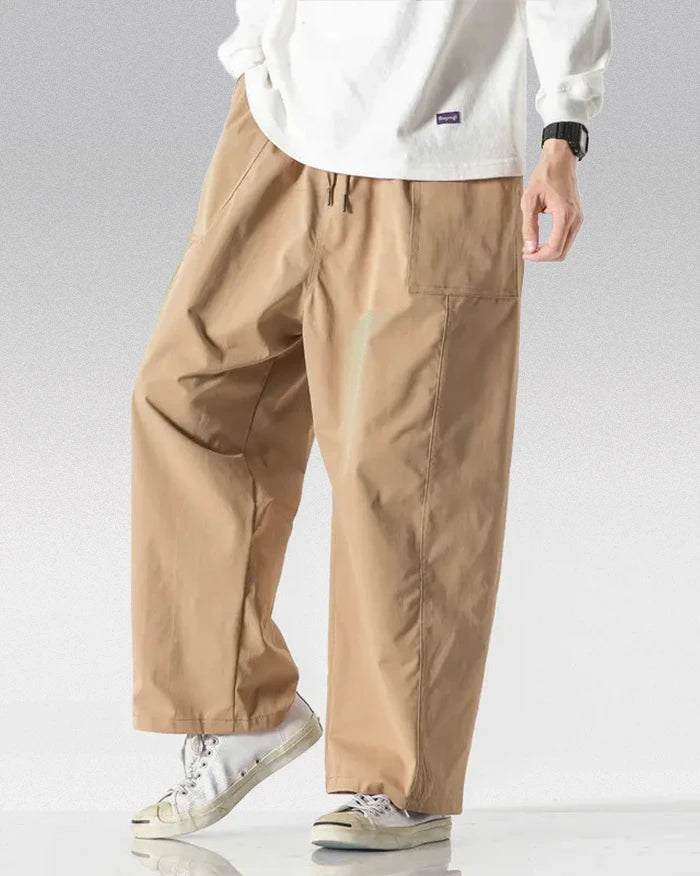 Wide Leg Hakama Pants, view 7