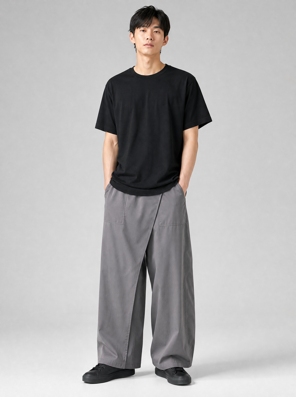 Wide Leg Hakama Pants, main photo